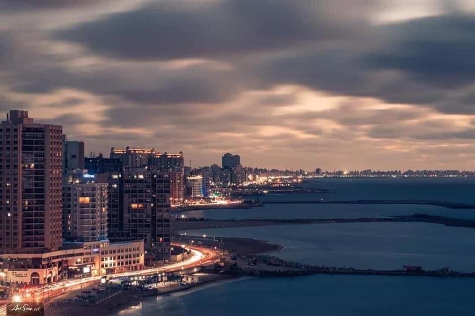 אלכסנדריה Breathtaking Wide Seaview Apartment מראה חיצוני תמונה