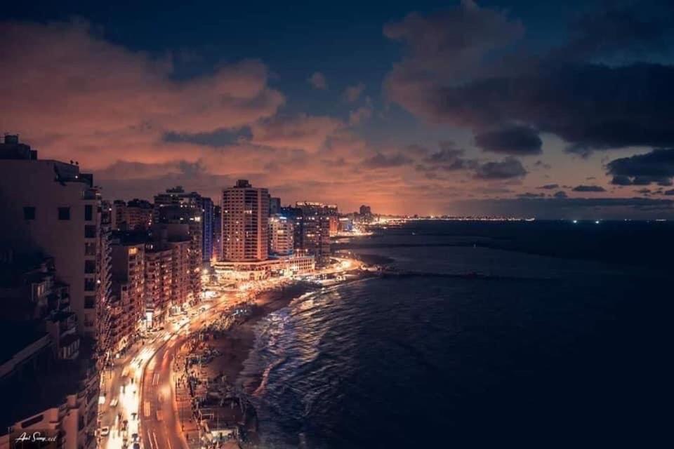 אלכסנדריה Breathtaking Wide Seaview Apartment מראה חיצוני תמונה